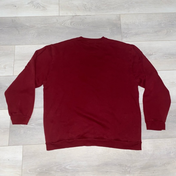 J.Crew large dark red / rouge crewneck - Picture 3 of 3
